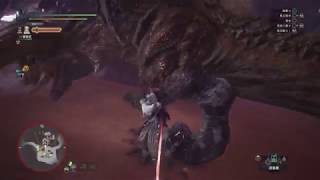 [MHW]歴戦ディアブロス3分16秒　太刀ソロ TemperedMonster Diablos LongSword Solo[ノーダメ]