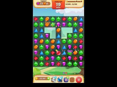 Jewel Match King Level 524 - Walkthrough ( No Booster )