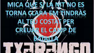 Camp de batalla (Txarango) amb lletra