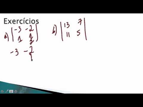 Videoaulas ITnerantes: Determinantes de Ordem 1, 2 e 3 (MDS01) - Prof. Almeida Júnior (Aula 05)