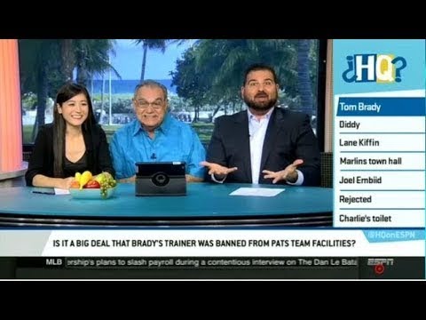 Highly Questionable Today 12/20/2017- Tom Brady's trainer banned from team sideline and plane