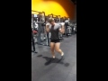 LUNGES - Deaf Teen Bodybuilder -Levi Crouch