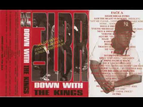 DJ LBR -  Down with the king VOL #1  - 1996  - MIXTAPE K7