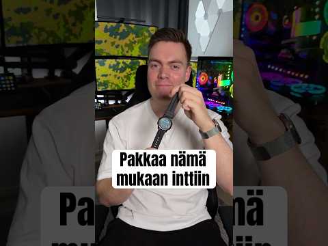 Mitä elektroniikkaa inttiin oikeasti kannattaa ottaa mukaan? 🎒🔌 Näillä selviät helpommin! 🫡🪖