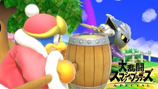 【スマブラＳＰ】デデデ陛下がメタナイト卿と対戦するそうです