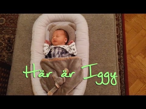 Hemma från BB - Vanja efter födseln!