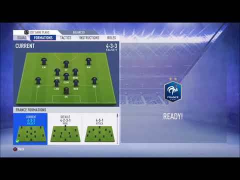 FIFA 19 France review - Best formation, Best tactics and instructions