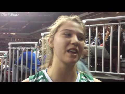 Bishop England's Katie Cullum hits game-winner to win 3A title