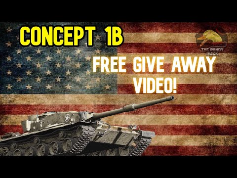 Concept 1B: Free Give Away Video! II Wot Console - World of Tanks Console Modern Armour