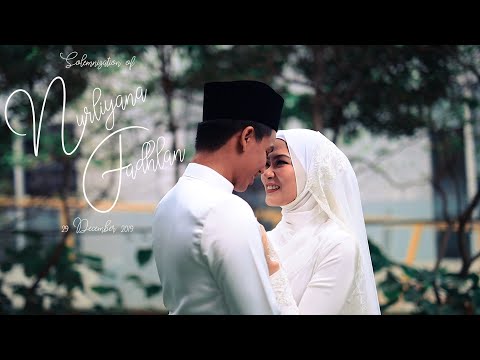 [SDE] Solemnization of Nurliyana & Fahdlan