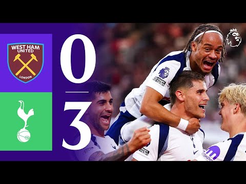 Spurs CRUISE PAST Hammers | West Ham 0-3 Tottenham Hotspur | Premier League Highlights