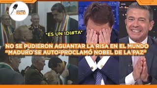 Download lagu The world couldn't contain its laughter at Maduro's ridiculous 'Alternative Nobel Peace Prize' aw... mp3