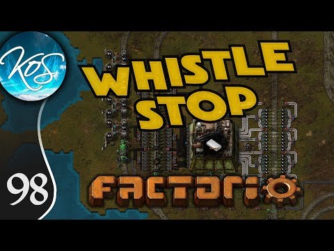 Whistle Stop Factorio Ep 98: ROCKET PLAN - Mod Spotlight, Let's Play, Gameplay