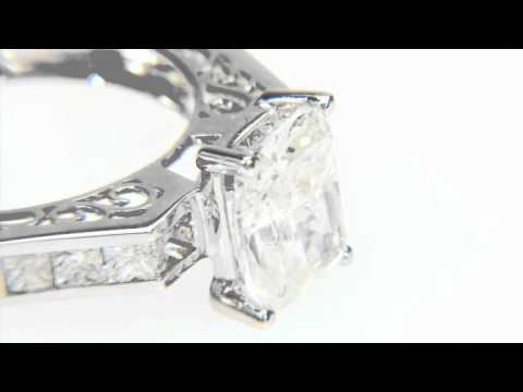 4.33 CTW Color H-I Diamonds 14K Gold Ring