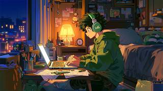 Anime Study Lofi ☕ Cozy Lofi Beats for Focus, Reading, Peaceful Work & Sleep