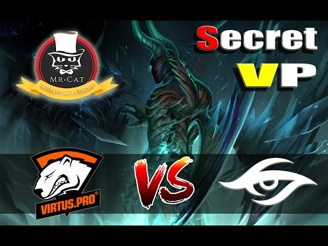 Highlights Team Secret vs Virtus pro game 1-2 Mr.Cat invitational Europe 2017 | LOSERS FINAL