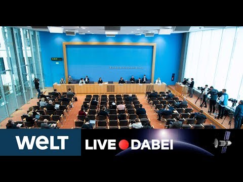 CORONAVIRUS IN DEUTSCHLAND: Regierungspressekonferenz zu aktuellen Maßnahmen gegen Covid-19