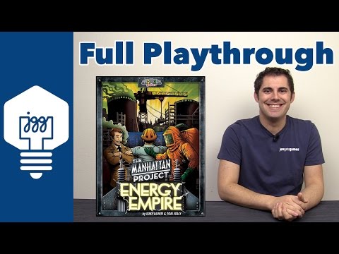Manhattan Project: Energy Empire Full Playthrough - JonGetsGames