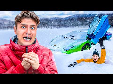 DON'T Drive a LAMBORGHINI in the SNOW