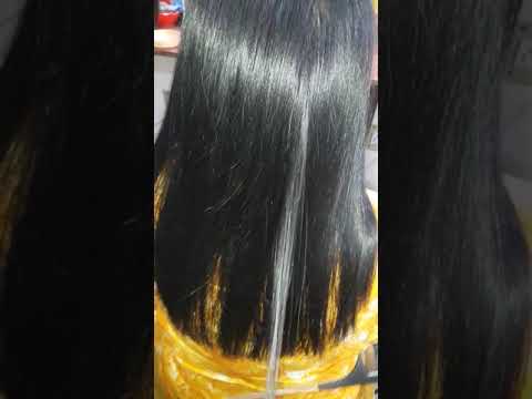 Hair straightening work by RITIRAJ.❤♥🙂