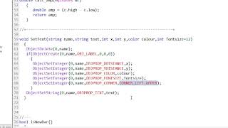 Como colocar Textos na Janela principal do Robô com MQL5