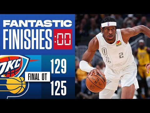 Final 2:40 WILD OT ENDING Pacers vs Thunder 🔥🔥