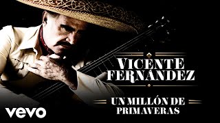 Vicente Fernández - Un Millón de Primaveras (Letra/Lyrics)