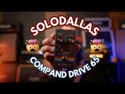 Solodallas CD65 CompanDrive Pedal - Legendary Studio Warmth image 3