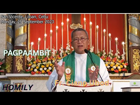 Fr. Ciano Ubod Homily - Nagpaambit ka ba og Kahayag o Kaayohan ngadto sa Uban?