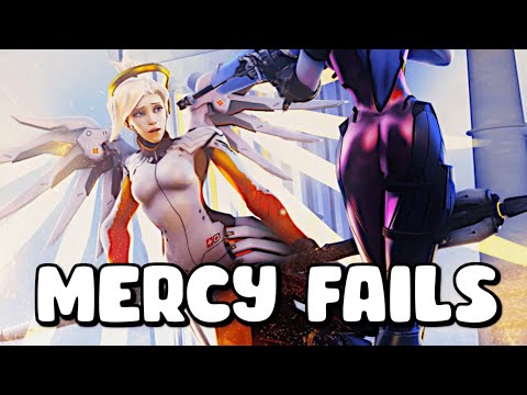 Mercy But Only FAILS 💀 (Overwatch)