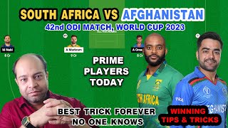 SouthAfrica vs Afghanistan Dream11 Prediction|SA vs AFG Dream11 dream11 GL team today match