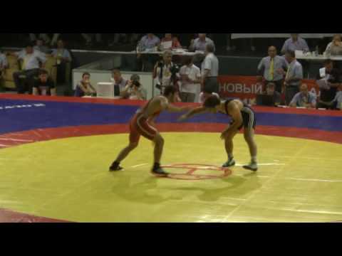 74 кг. Акбаев- Махач Муртазалиев, Чемпионат России-2010