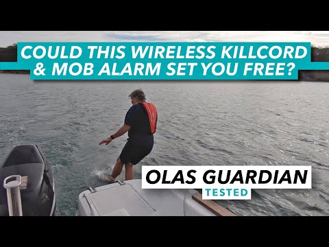 Can this wireless killcord and MOB alarm set you free? OLAS Guardian test | Motor Boat & Yachting