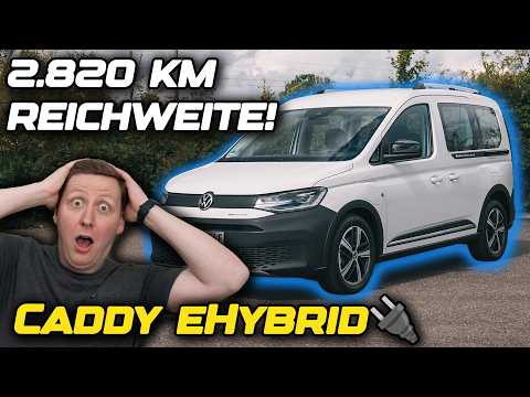 2025 VW Caddy eHybrid | UNTER 2L/100km tatsächlich möglich?!