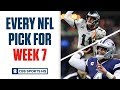 Brady Quinn and Pete Prisco make EVERY WEEK 7 NFL Pick | CBS Sports HQ