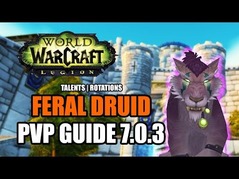 World Of Warcraft Legion - Feral Druid PvP Guide 7.0.3