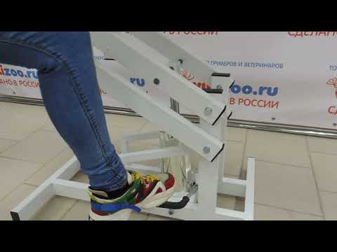 Стол для груминга wikiGROOM гидравлический 120 x 60 cм с регулировкой высоты от 55 до 97 см