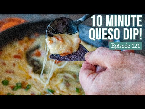Mexican White Queso Dip in 10 minutes!