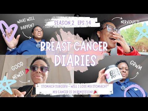 Breast Cancer Diaries: Stomach Surgery - Will I lose my stomach? - My Cancer is in Remission! 🎉