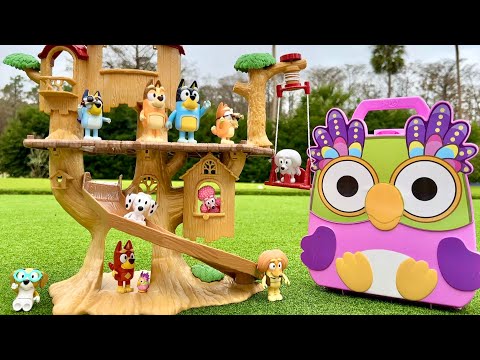 Bluey toys surprise - ChatterMax play & go storage case