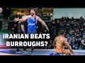 Jordan Burroughs Takes First Ever Loss To An Iranian (Ali Savadkouhi)