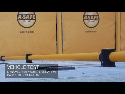 Warehouse - Single Traffic Ground  Safety Barrier