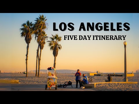 5 TAGE IN LOS ANGELES | Vollständige Reiseroute: Innenstadt, Strände, Malibu, Hollywood, Universa...