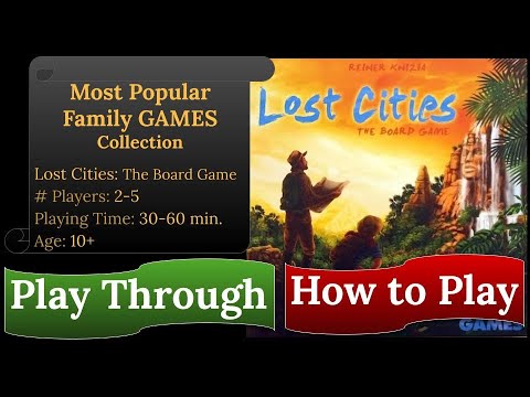Lost Cities: The Board Game - Play Through & How to Play