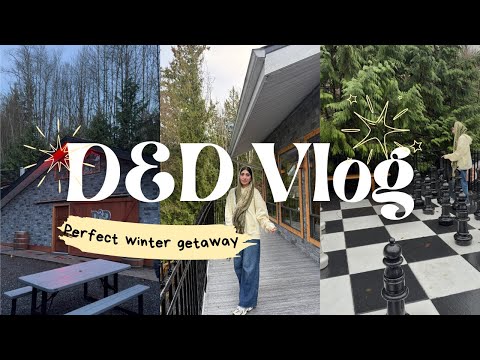 ( KURDISH VLOG ) the coziest winter D&D getaway with family and friends.(ڤلۆگی کوردی) گەشتێکی زستانە