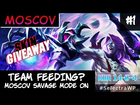 Best build for Moskov Savage Top global Moskov Mobile Legends