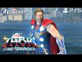 Marvel's Avengers - NEW MCU Thor Love and Thunder Suit Gameplay 4K 60FPS (PlayStation 5)