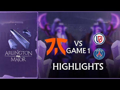 Game 1 Highlights: Fnatic vs PSG.LGD (BO2) Arlington Major - Group Stage