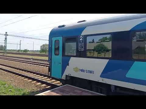 431 013-as Szili érkezik a  687-es Szamos EC-vel Hajdúszoboszlóra