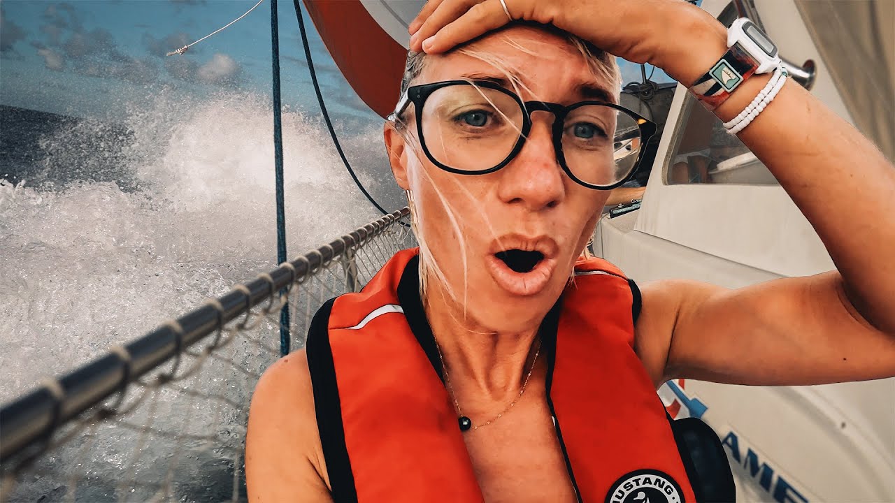 It’s Getting BAD Out Here (4 METER WAVES 😳)....Sailing Vessel Delos Ep. 466